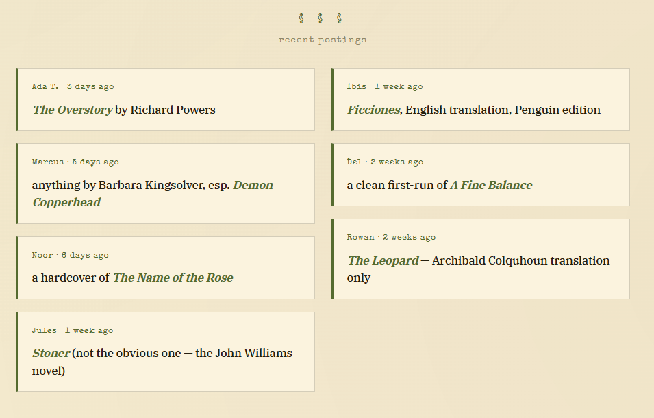 Canal Cove Books — figure 6