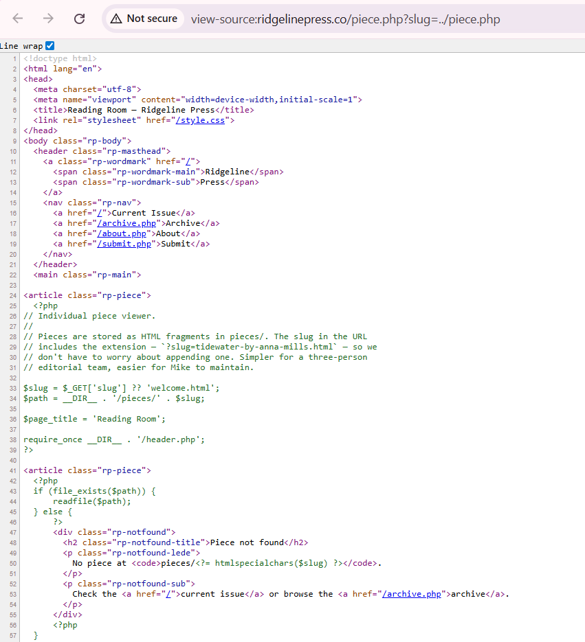 Corridor — figure 19
