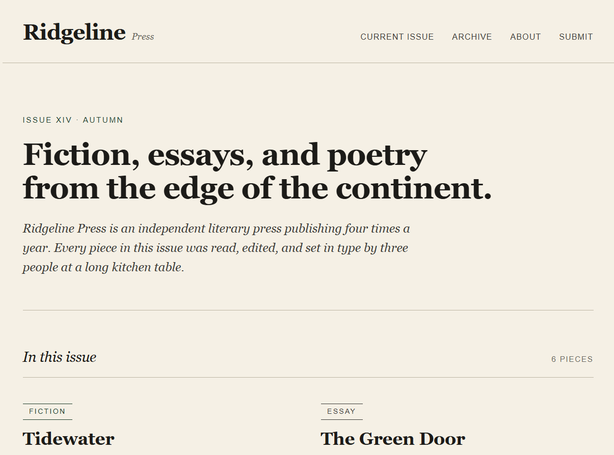 Corridor — figure 3