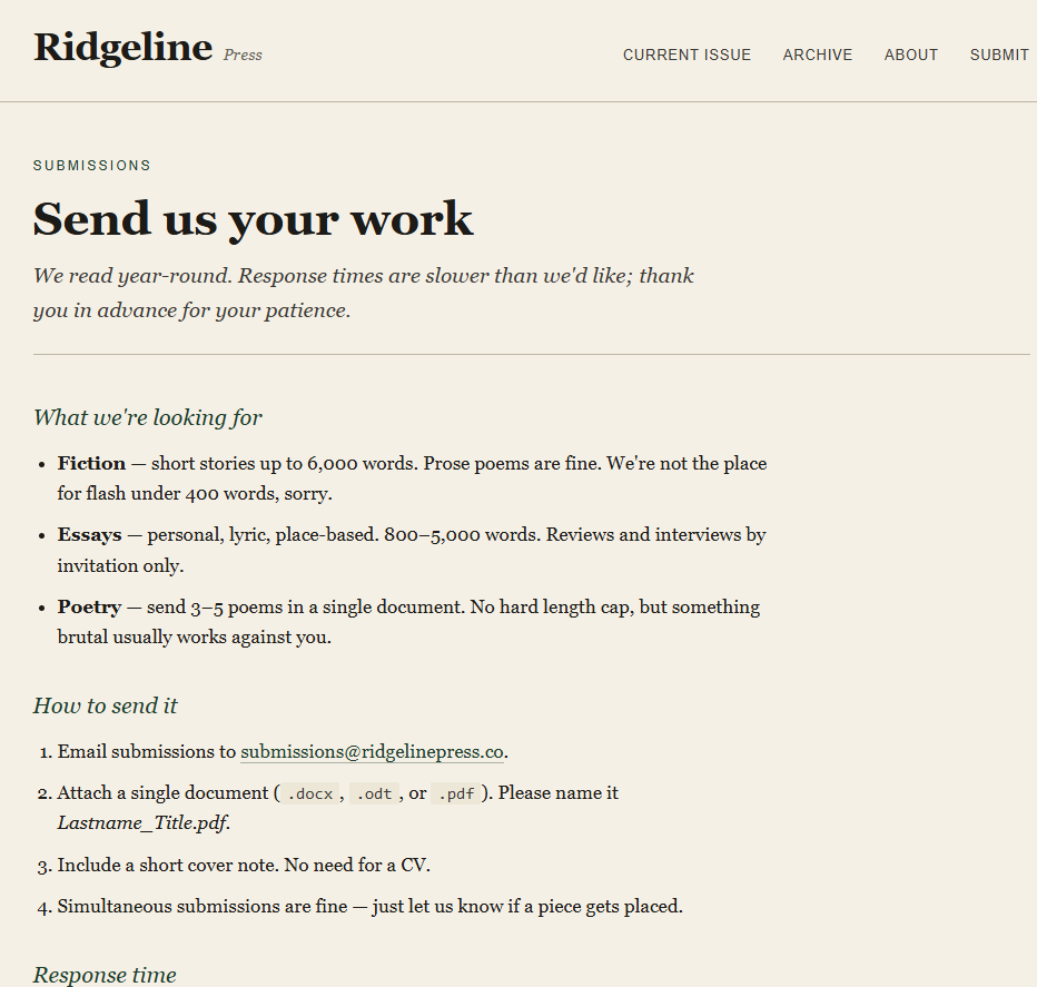 Corridor — figure 6