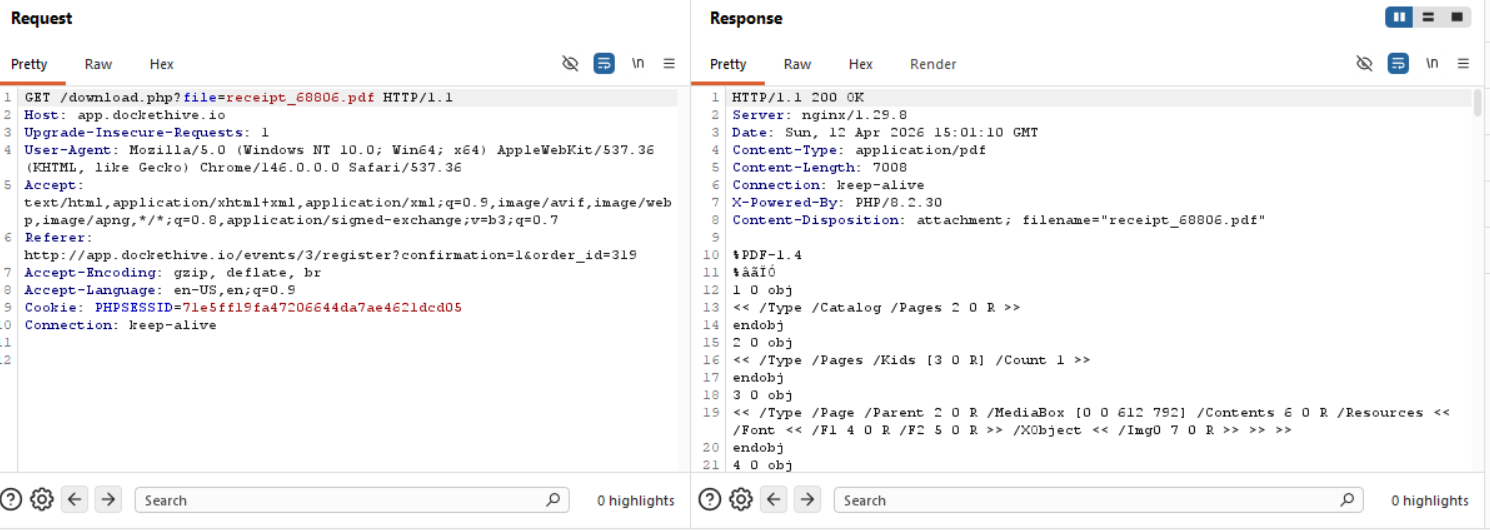 DocketHive — figure 15