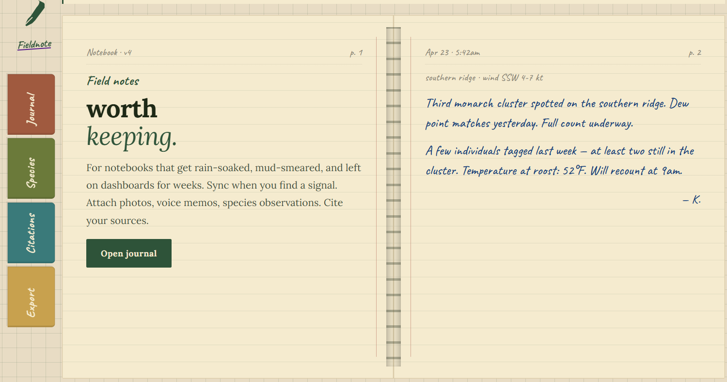 Fieldnote — figure 2