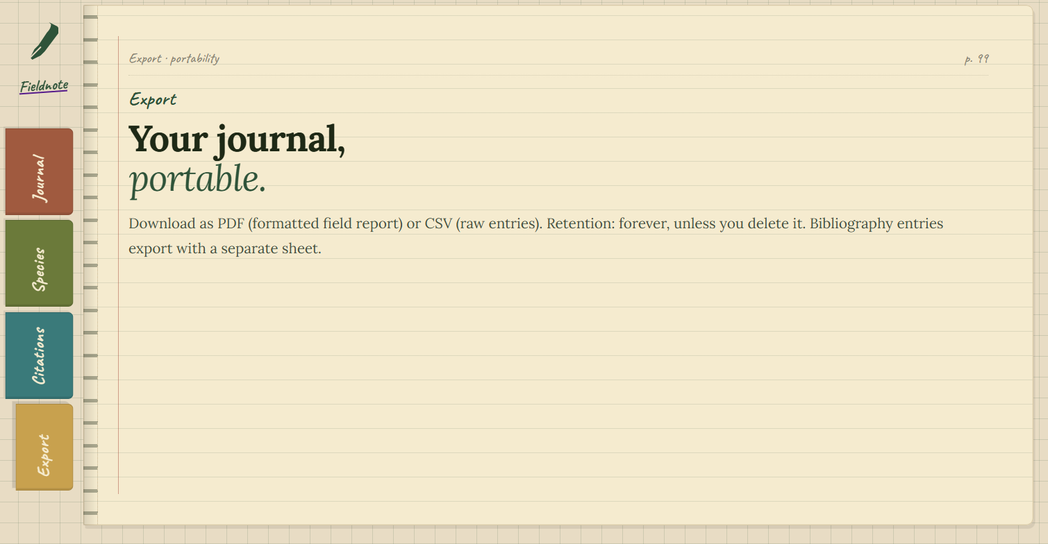Fieldnote — figure 5