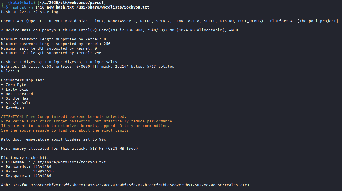 Parcel — figure 24