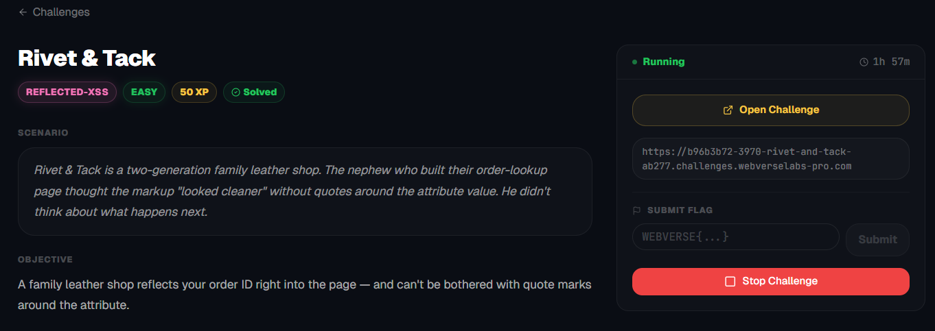 Rivet & Tack — figure 1