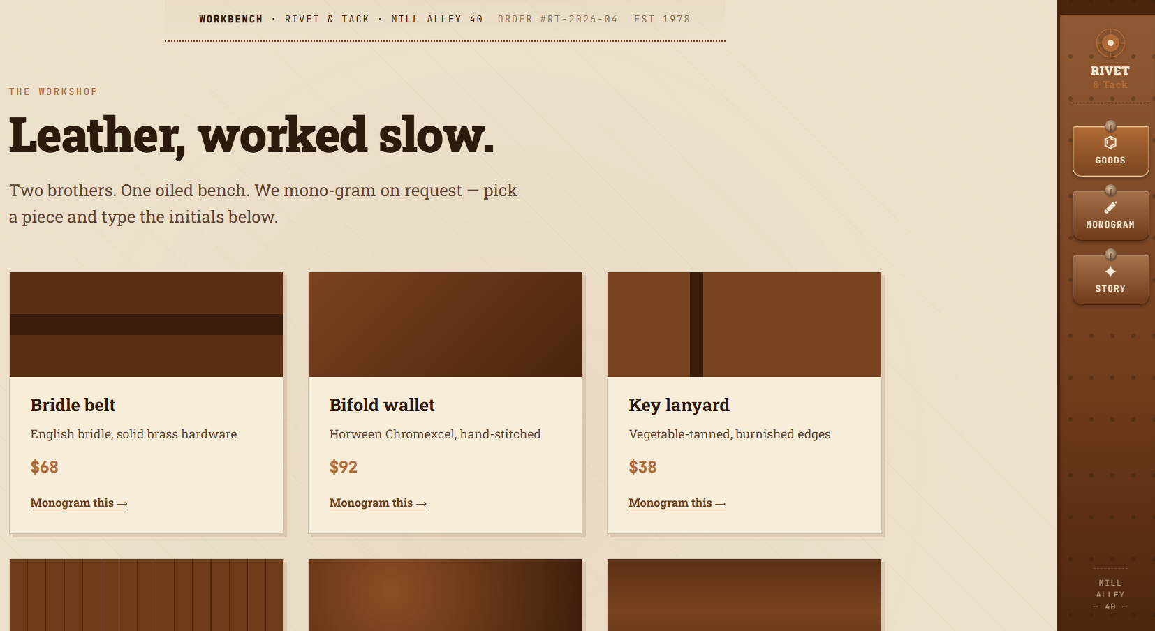 Rivet & Tack — figure 2