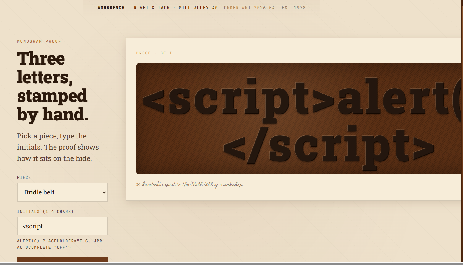 Rivet & Tack — figure 6