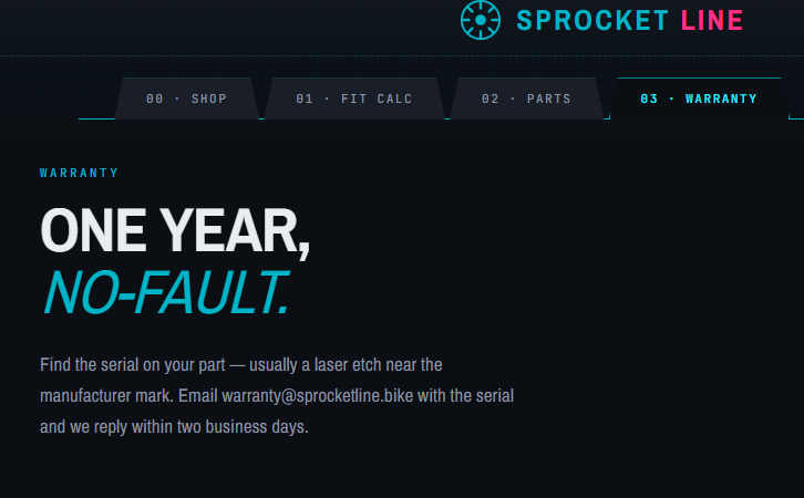 Sprocket Line — figure 4