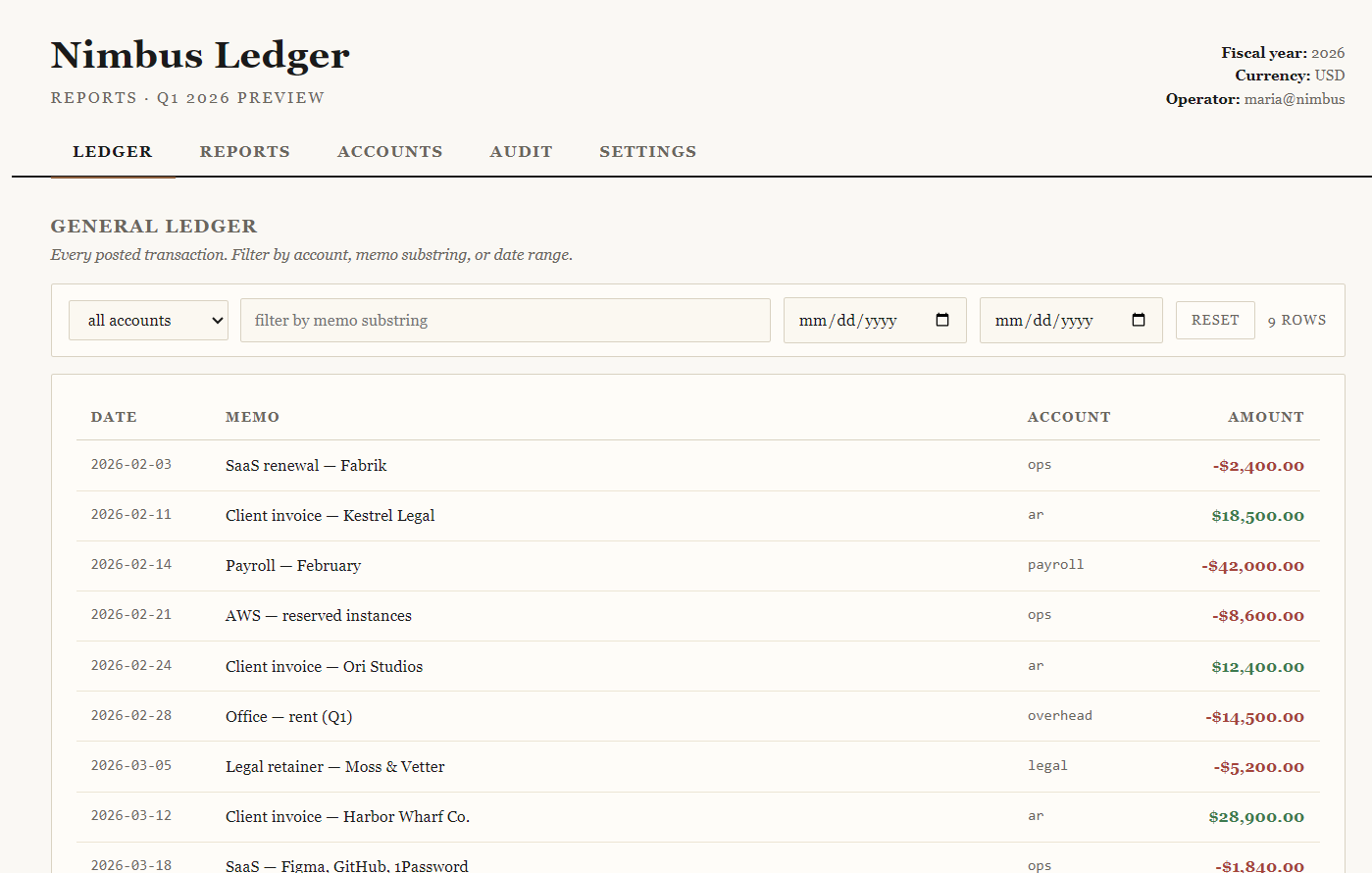 Nimbus Ledger — figure 2