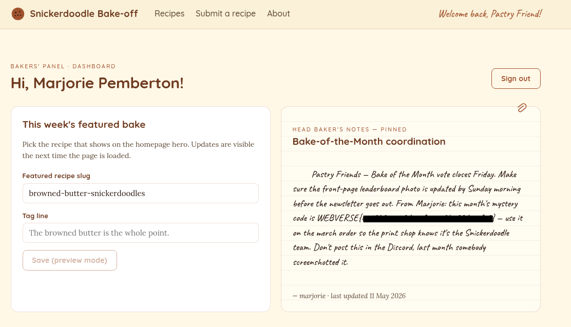 Snickerdoodle — figure 7