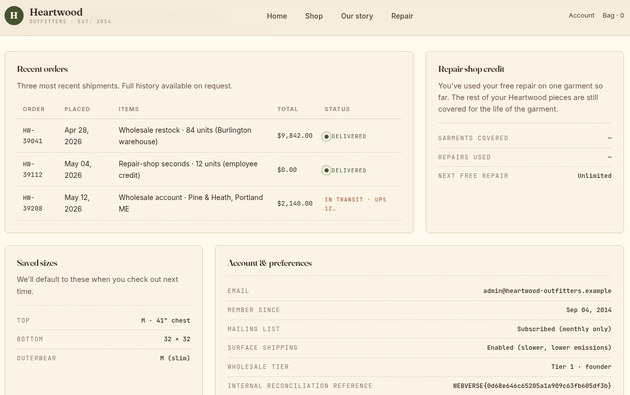 Heartwood Outfitters — figure 11