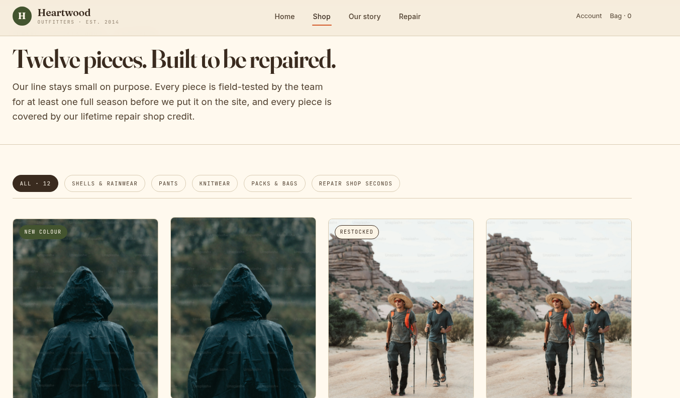 Heartwood Outfitters — figure 3