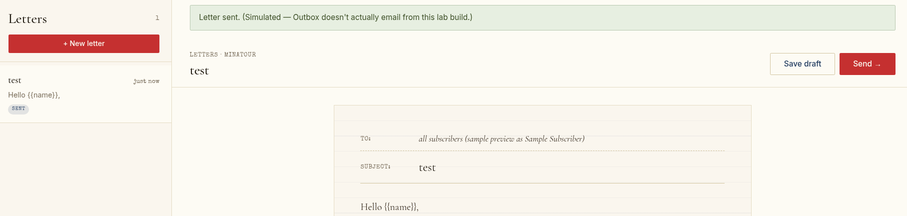 Outbox — figure 10