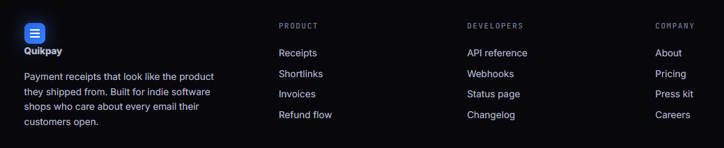 Quikpay Receipts — figure 8