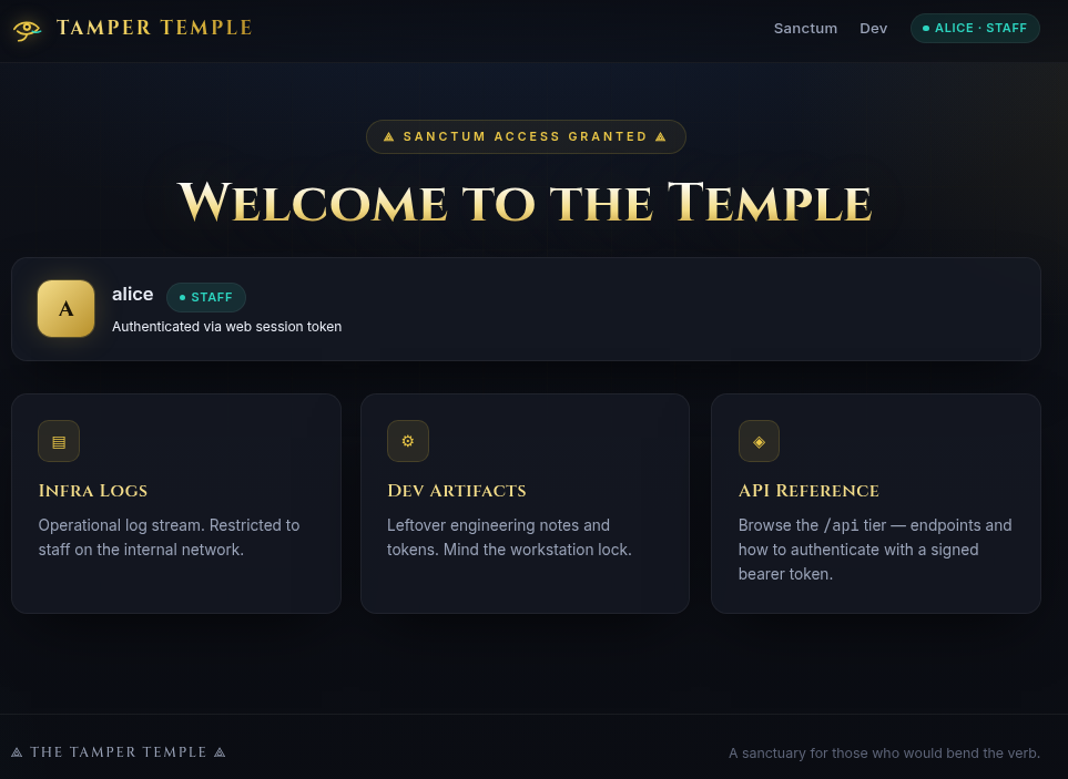 Tamper Temple — figure 16