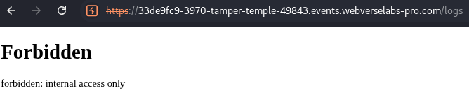 Tamper Temple — figure 17